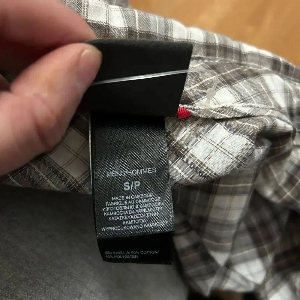 The North Face Plaid Button Down Shirt NWOT